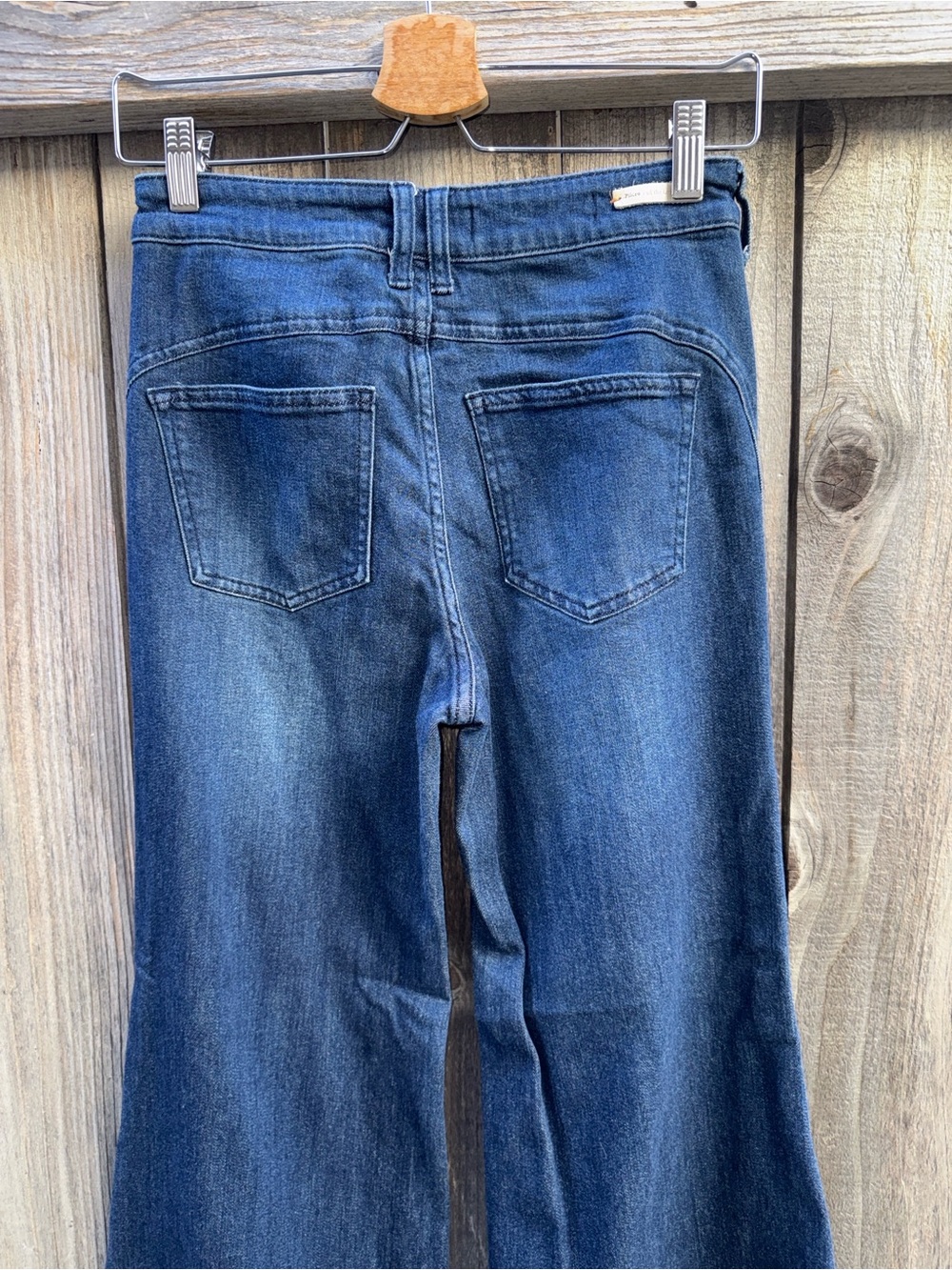 Pilcro Ultra High-Rise Slim Flare Jeans Size 26 - Picture 8 of 10
